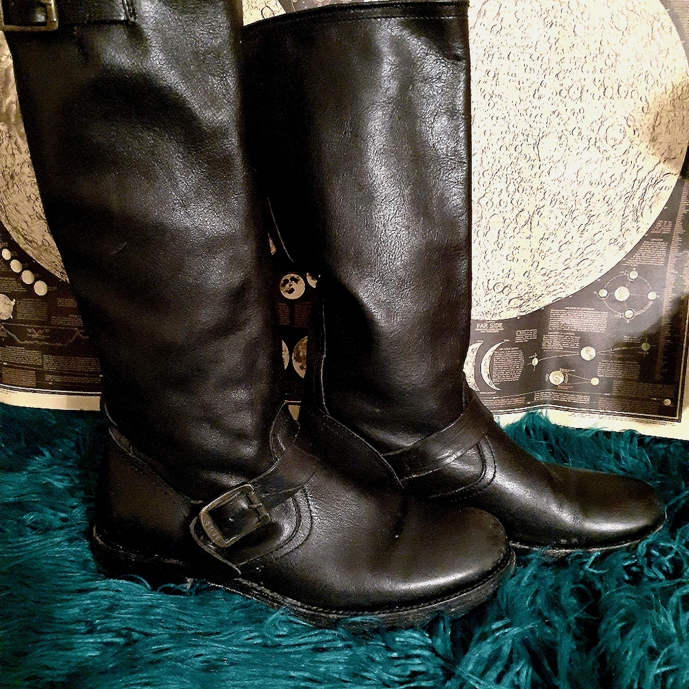 Frye Veronica Engineer Slouch Boots